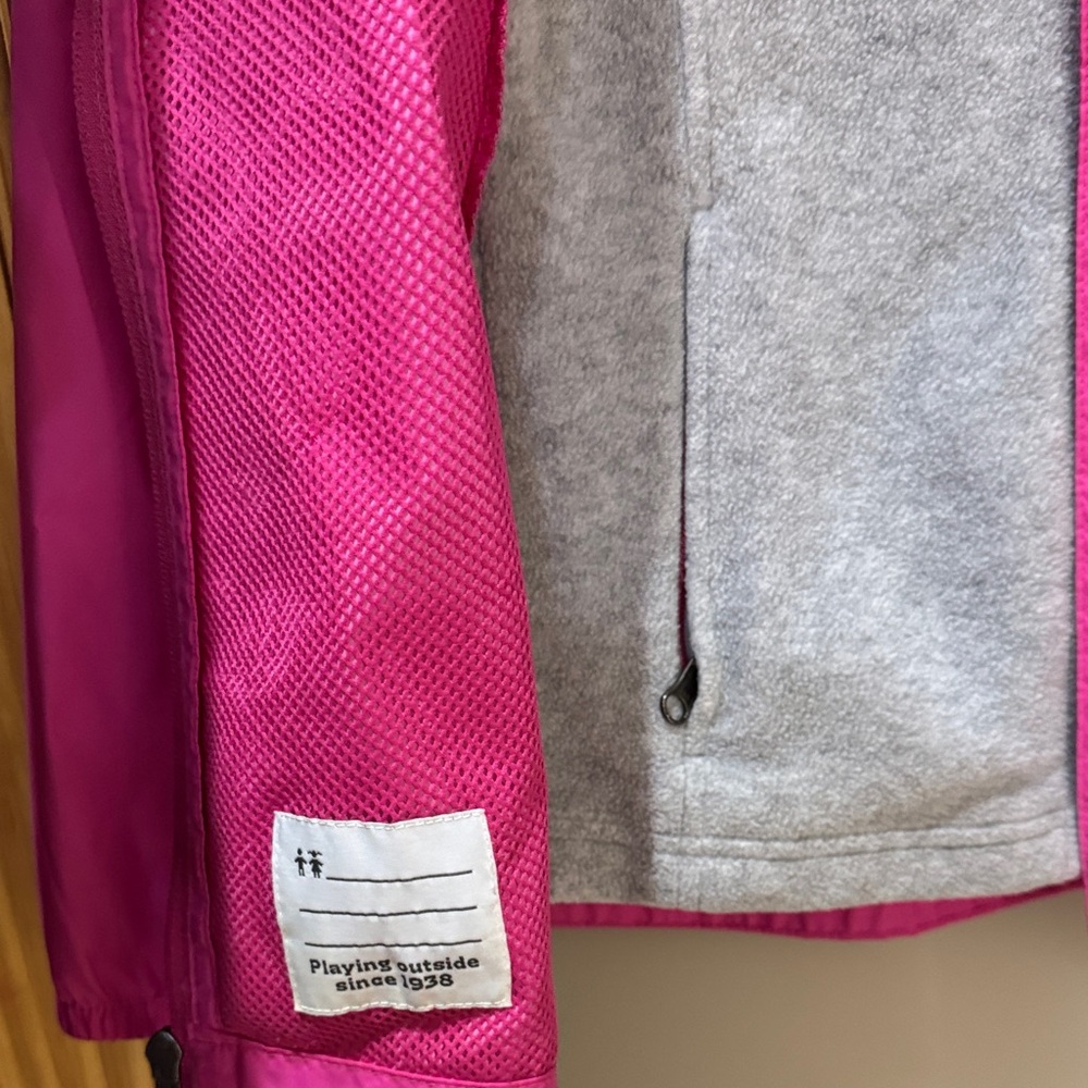 Columbia Girls' Switchback II Jacket with Girls' Benton Springs Fleece Jacket - Picture 2 of 4